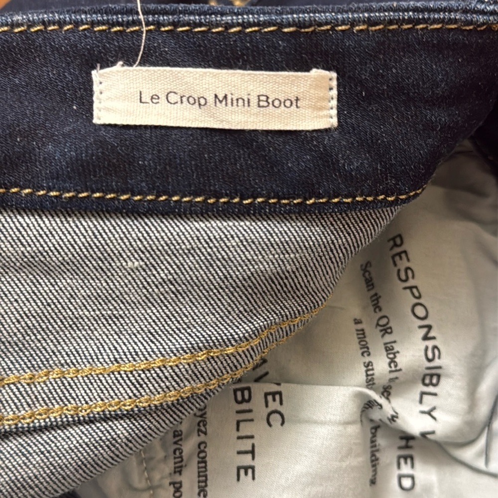 Frame Denim Women's Le Crop Mini Bootcut Jeans - Picture 7 of 11